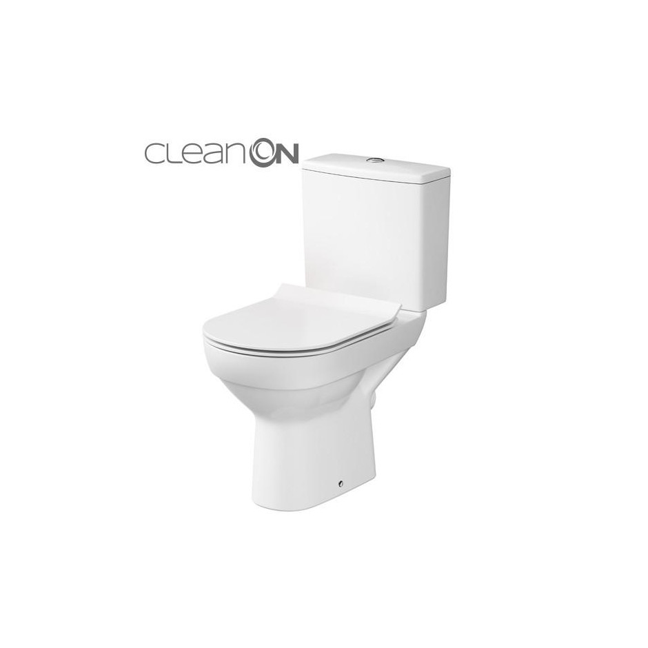 Cersanit City lean On kompletny kompakt WC, miska + zbiornik 3/5 l + deska slim dur wo łw one but box