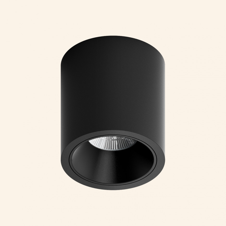 MR CUTE round, czarny