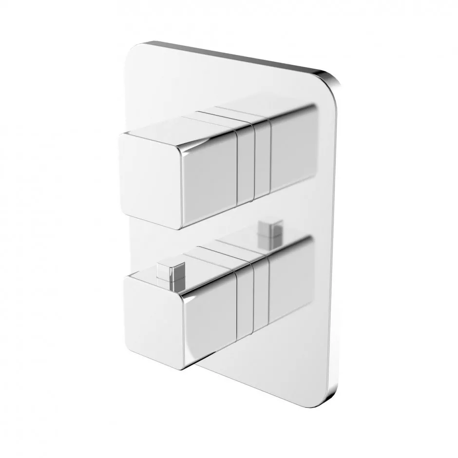 Omnires Parma bateria wannowa termostatyczna chrom