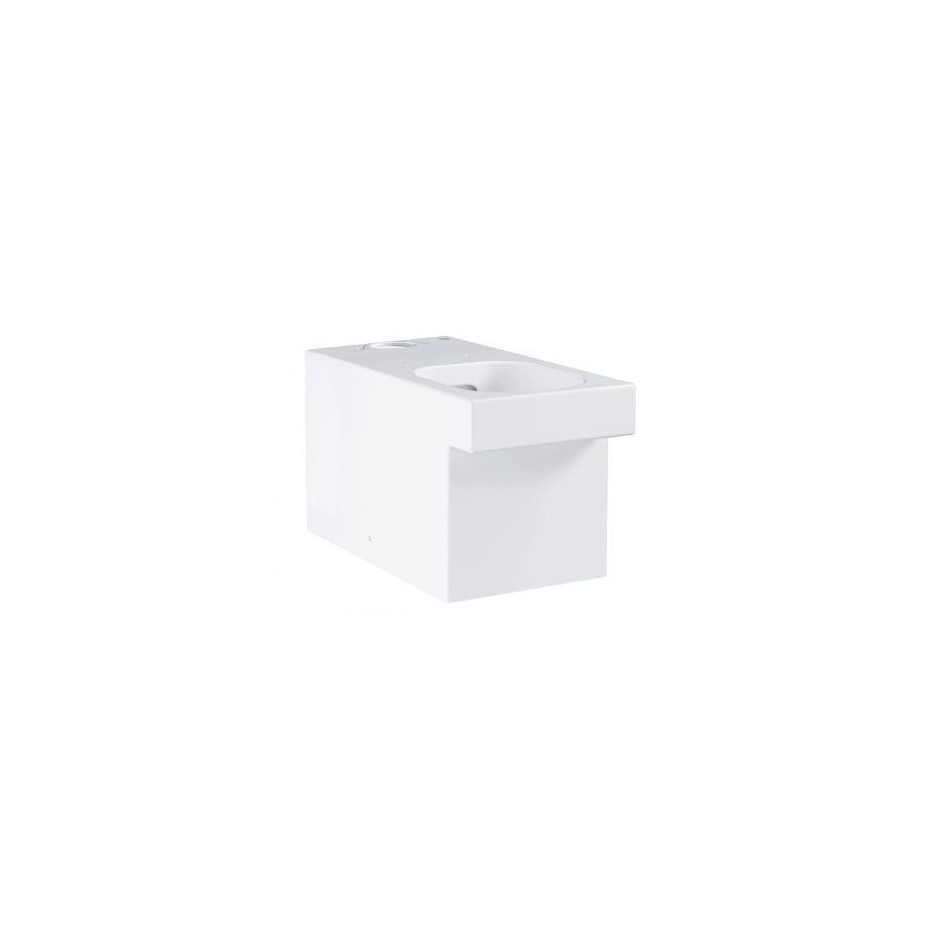 Grohe Cube Ceramic kompaktowa miska WC stojąca rimles