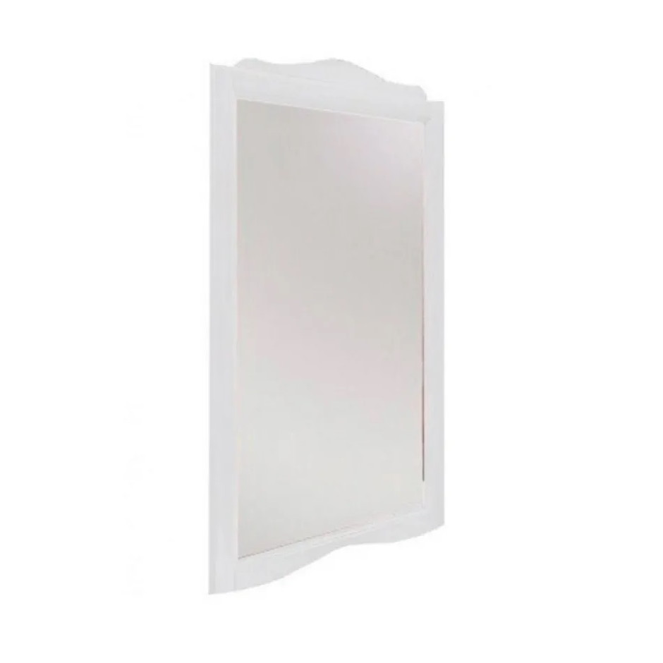 Kerasan Retro lustro z ramą biały mat 92x116 cm 