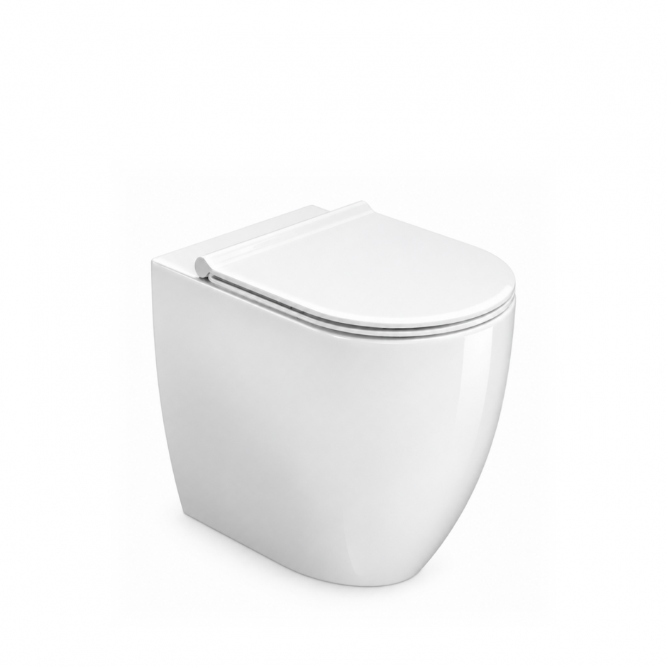 HushLab Smooth wc stojący 54x35