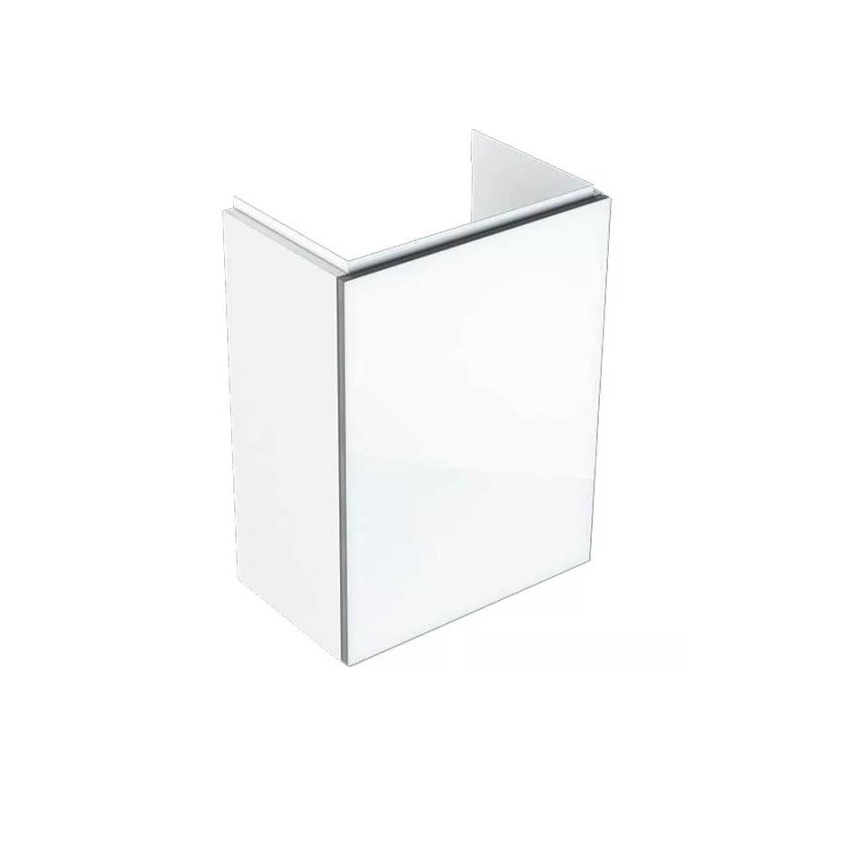 Geberit Acanto szafka podumywalkowa 45cm z jednymi drzwiami, syfon oszczędzający przestrzeń, biała