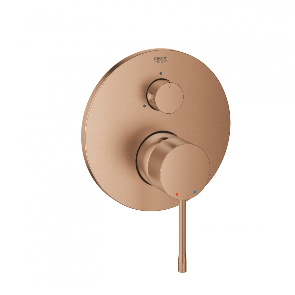 Grohe Essence bateria podtynkowa 3-drożna brushed warm sanset