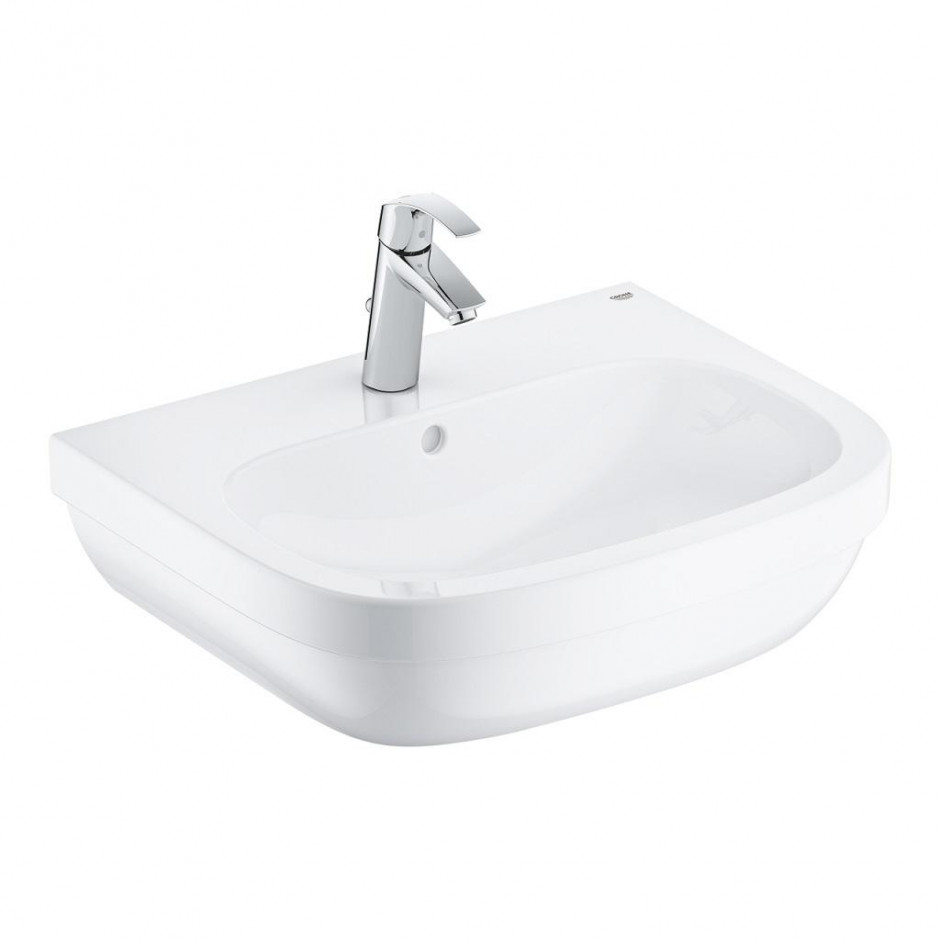 Grohe Euro Ceramic umywalka 60x48 (39335000) +bateria umywalkowa Eurosmart M (23322001)