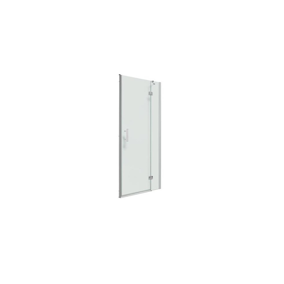 Omnires Manhattan drzwi prysznicowe uchylne, 140cm, chrom & transparentny