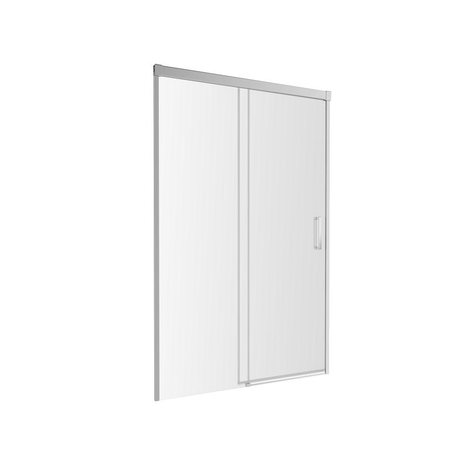 Omnires Soho drzwi prysznicowe pszesuwne, 120cm, chrom & transparentny