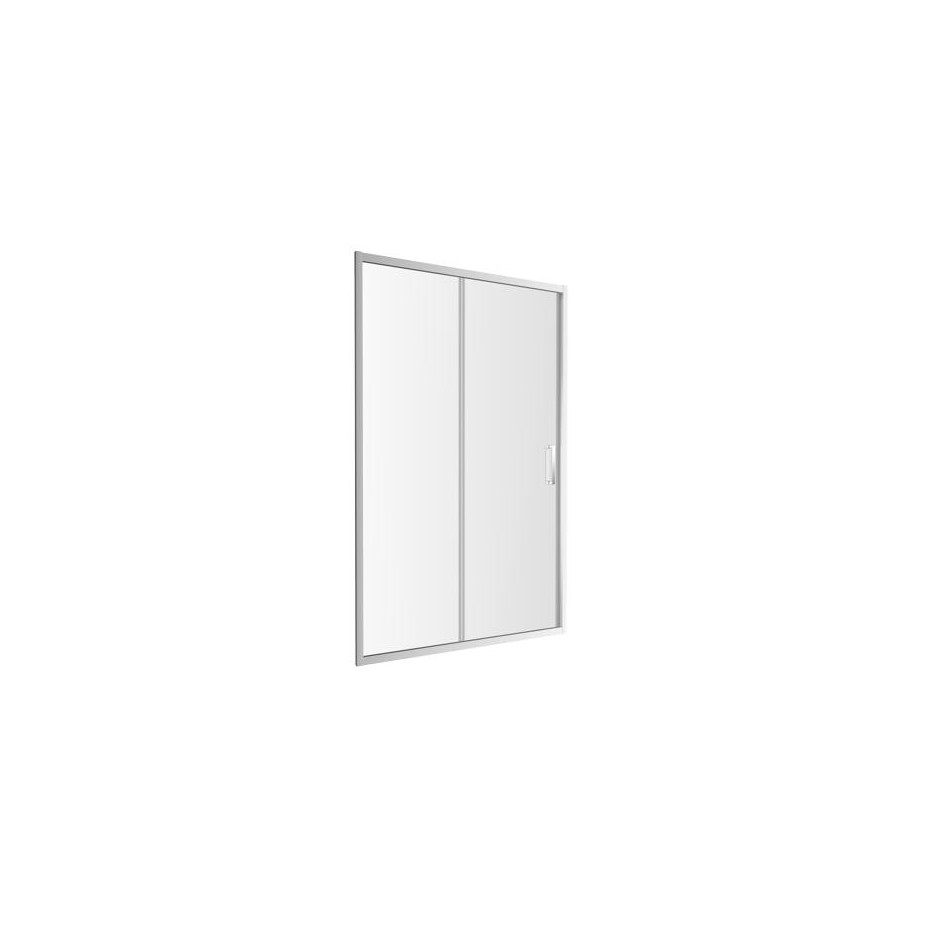 Omnires Manhattan drzwi prysznicowe przesuwne, 140cm, chrom & transparentny