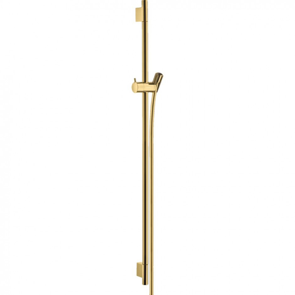Hansgrohe Unica Drążek prysznicowy S Puro 90 cm z wężem i suwakiem, złoty optyczny