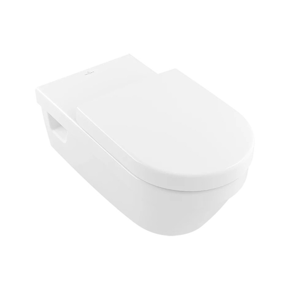 Villeroy & Boch ViCare Miska WC wiszący ViCare bezrant Weiss Alpin AntiBac CeramicPlus