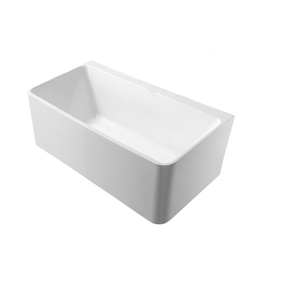 HushLab Bowls Wanna przyścienna wolnostojąca prostokątna Brick 170x75 biała