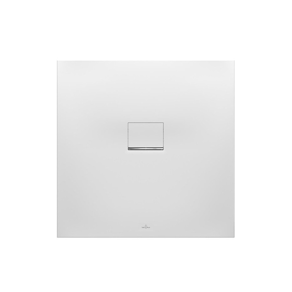 Villeroy & Boch Squaro Infinity Brodzik kwadratowy 1000 x 1000 x 40 mm Stone White