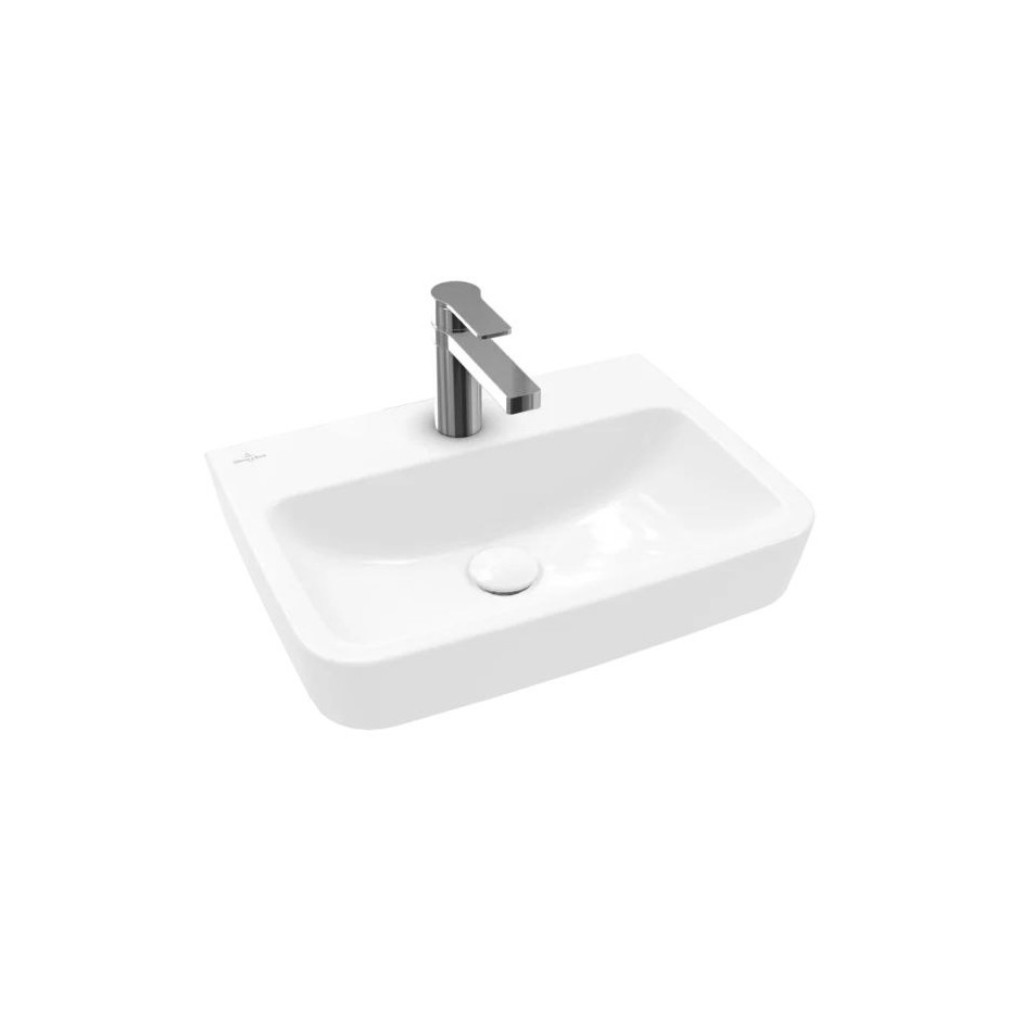 Villeroy & Boch O.novo Umywalka mała bez przel. 500 x 370 mm Weiss Alpin