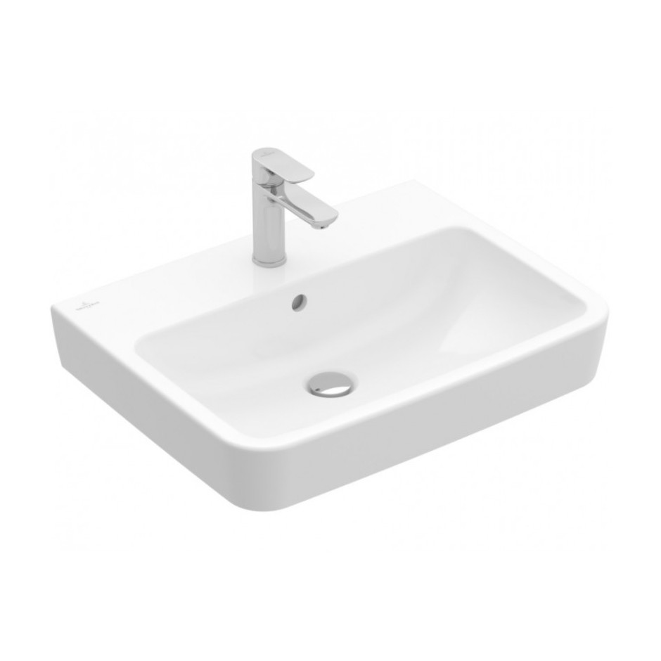 Villeroy & Boch O.novo Umywalka bez przel. 600 x 460 mm Weiss Alpin