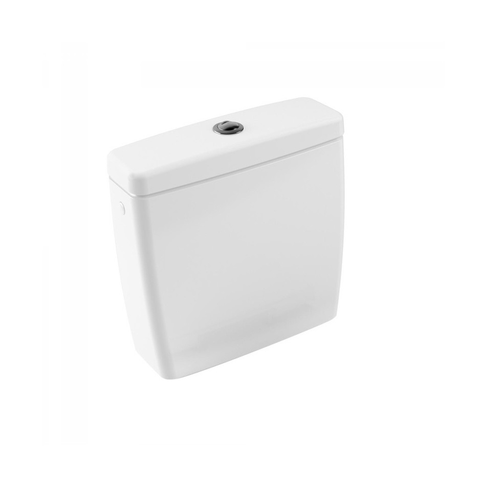Villeroy & Boch Avento Spłuczka dopływ z boku albo z tyłu Stone White CeramicPlus