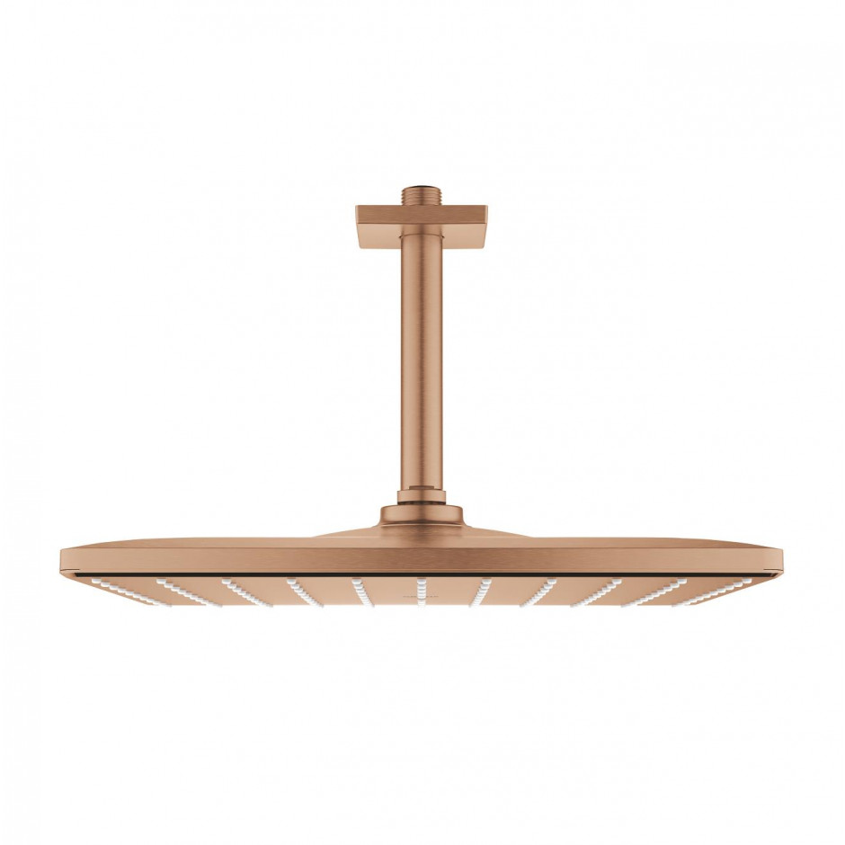 Grohe Rainshower Mono 310 Cube Deszczownica Z Przepustem Stropowym 142 Mm Brushed Warm Sunset