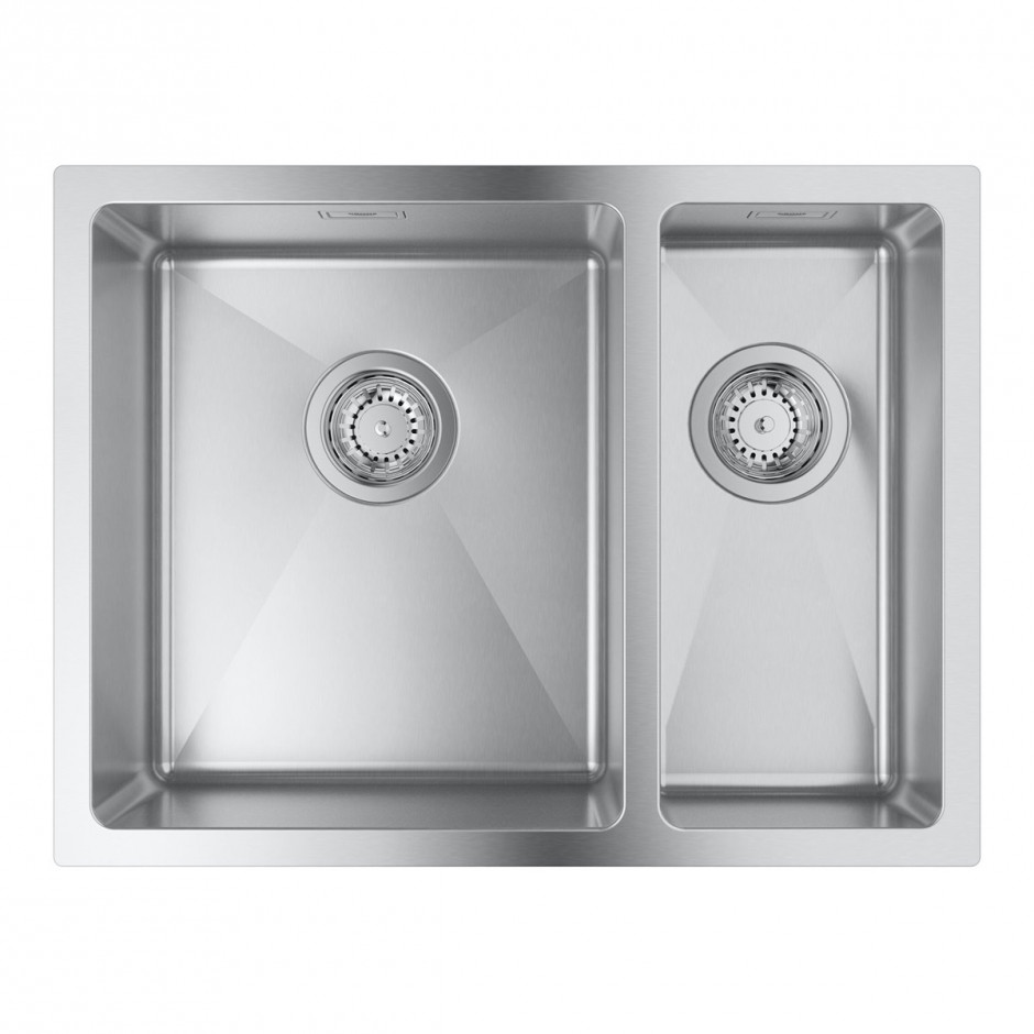 Grohe K700U zlewozmywak 1,5 komorowy podblatowy 59,5 x 45 cm ze stali szlachetnej