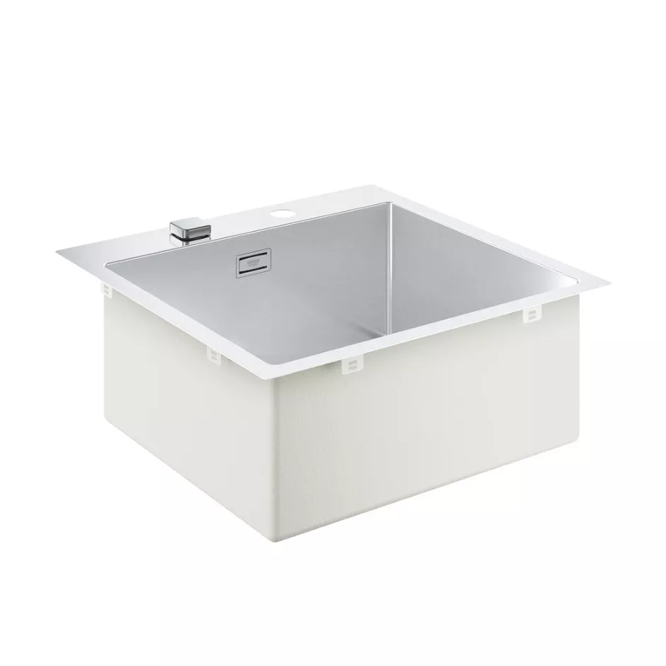 Grohe K800 zlewozmywak wpuszczany w blat 51,8 x 51 cm ze stali szlachetnej