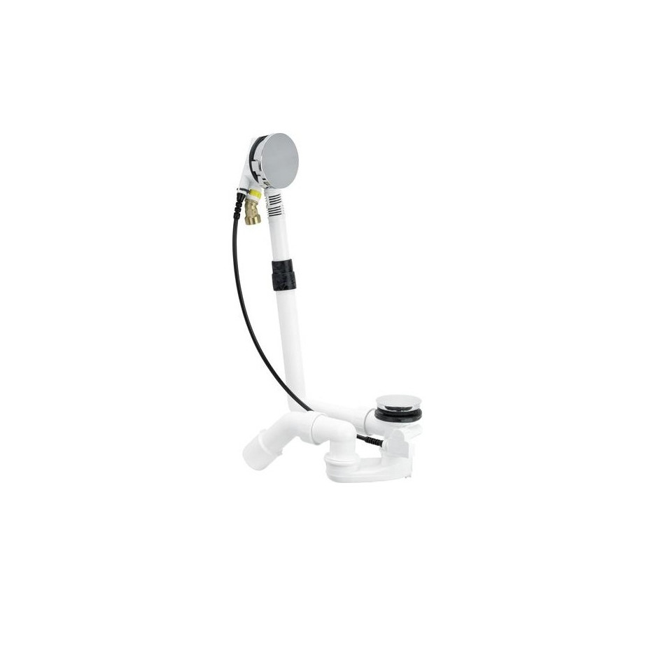 Viega Multiplex Syfon wannowy Multiplex Trio Visign MT5, odpływowo-przelewowy; mod. 6161.50 Chrom