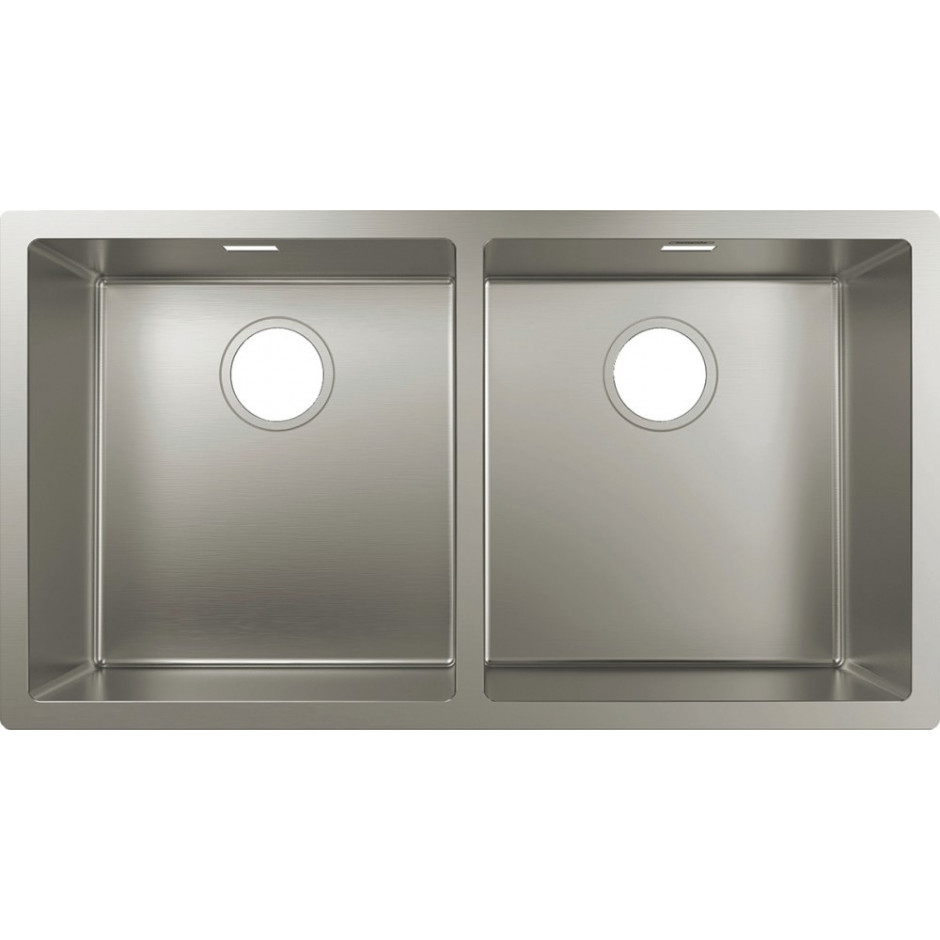 Hansgrohe S71 Zlewozmywak podblatowy 370/370 Stal Szlachetna