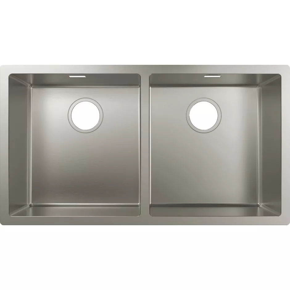 Hansgrohe S71 Zlewozmywak podblatowy 370/370 Stal Szlachetna