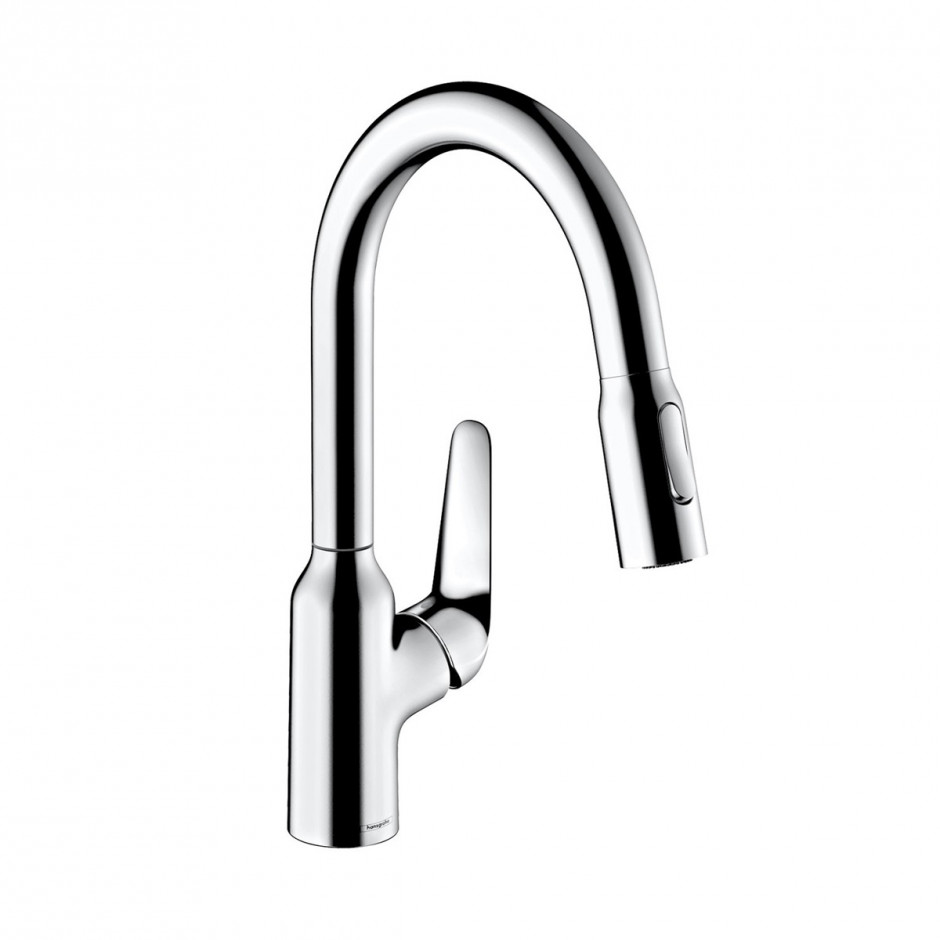 Hansgrohe Focus M42 bateria kuchenna 180 w/w 2jet sBox Chrom