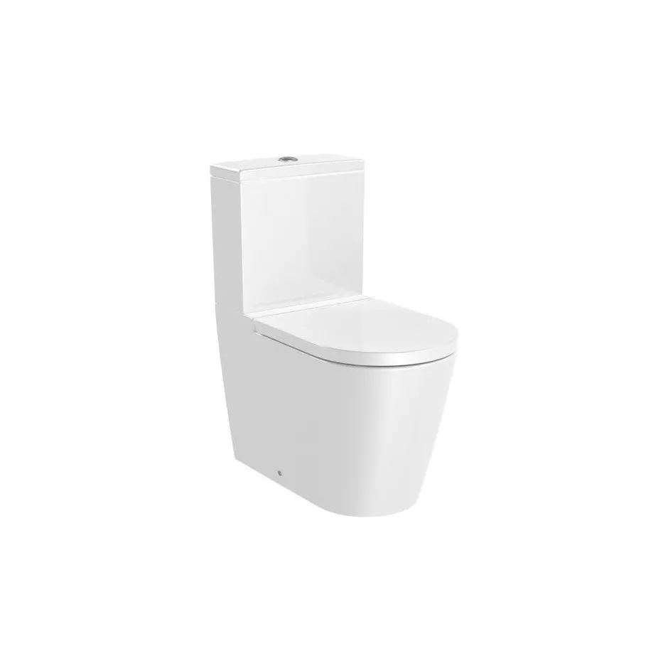 Roca Inspira Round wc do kompaktu dual rimless