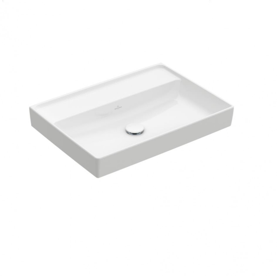 Villeroy & Boch Collaro Umywalka corallo 650x470 bez otworu na baterię i przelewu