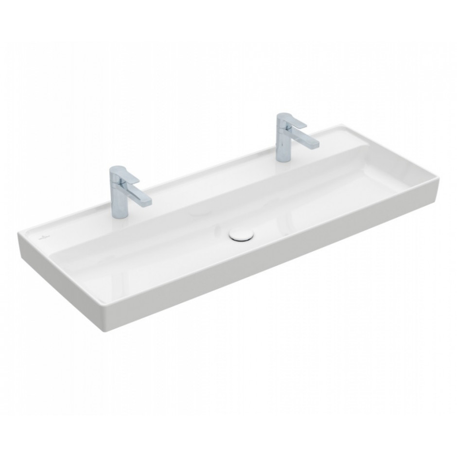 Villeroy & Boch Collaro Umywalka meblowa bez przel. 1200 x 470 mm Weiss Alpin CeramicPlus