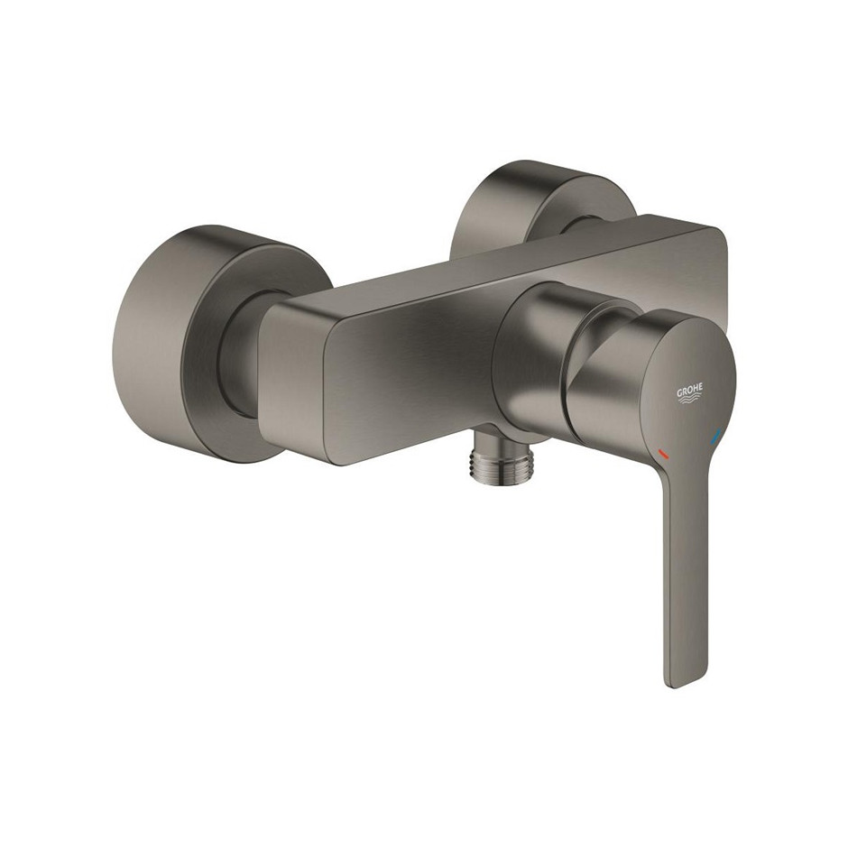 Grohe Lineare Jednouchwytowa bateria prysznicowa brushed hard graphite