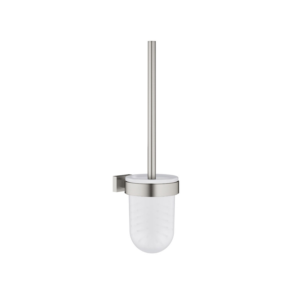 Grohe Essentials Cube Szczotka toaletowa (komplet) stal nierdzewna