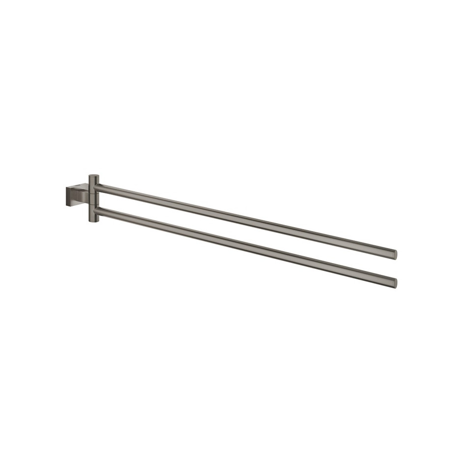 Grohe Essentials Cube Wieszak na ręcznik, L-439 mm, brushed hard graphite