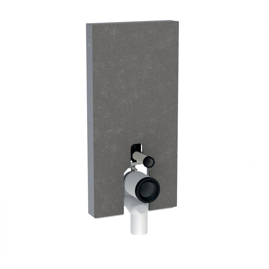 Geberit Moduł sanitarny Monolith do WC stojącego, H101, imitacja betonu