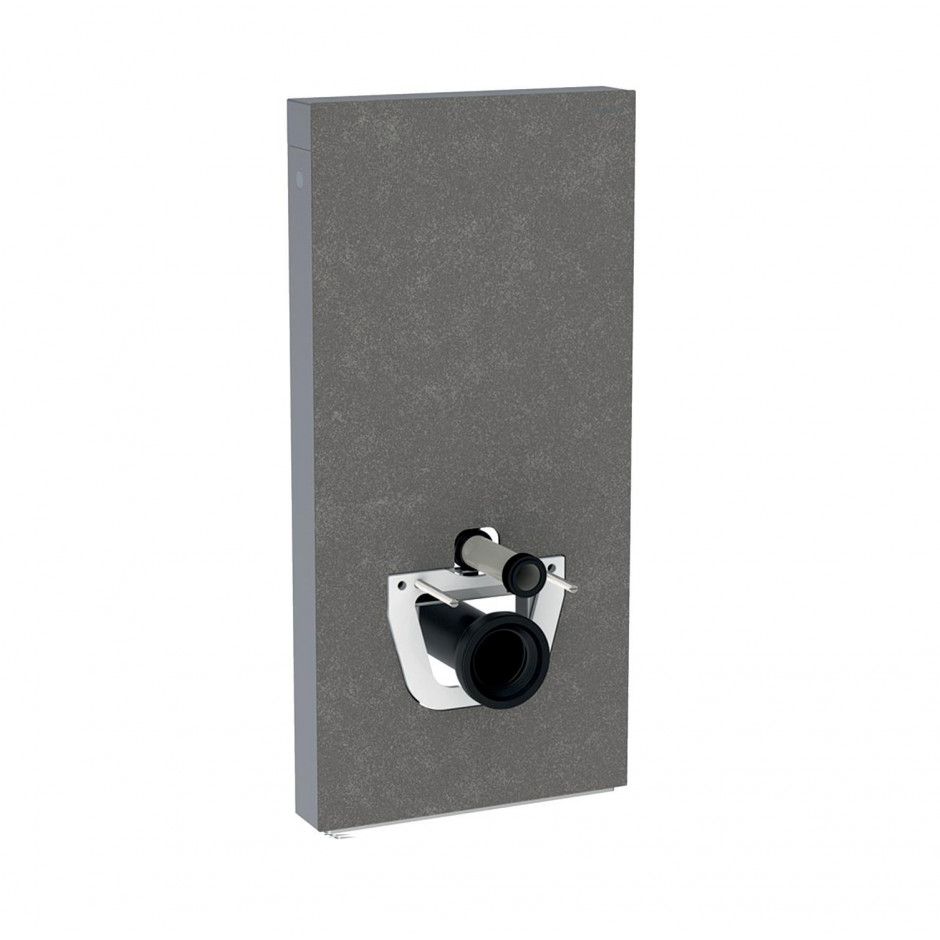 Geberit Moduł sanitarny Monolith Plus do WC wiszącego, H101, imitacja betonu