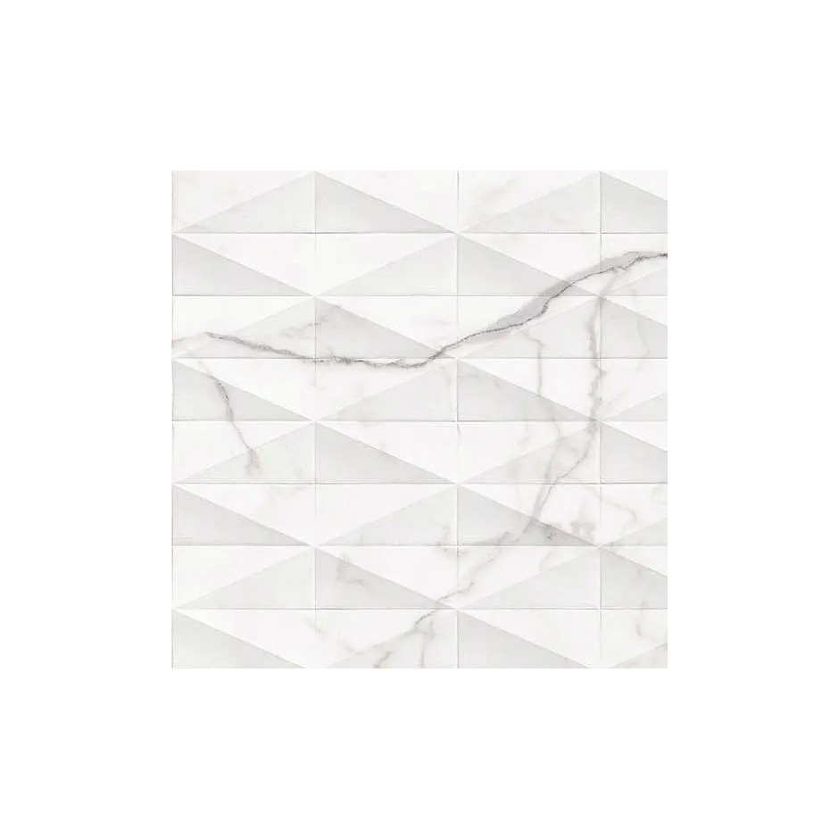 Marazzi Allmarble Statuario Struttura 3D Pavé Lux 40x120