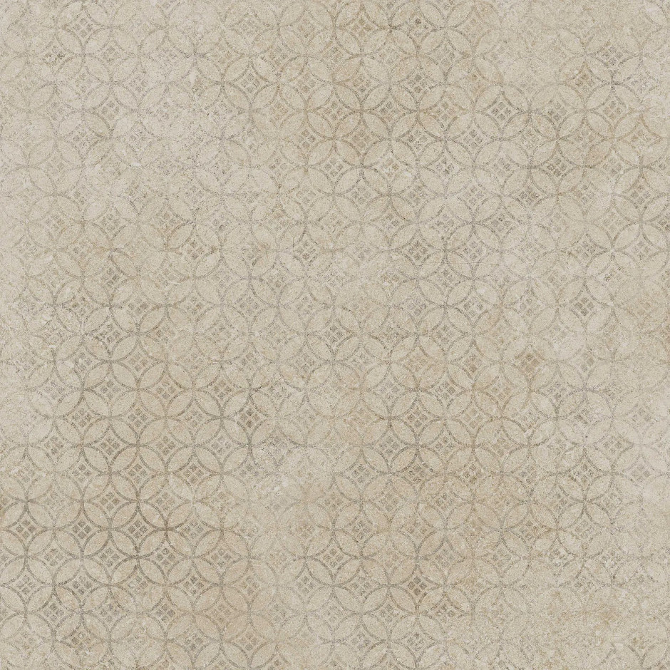 Marazzi Stream Ivory Dec Classic Rt 60x60