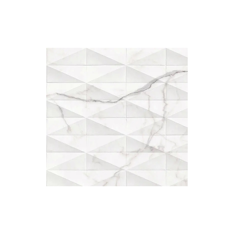 Marazzi Allmarble Statuario Struttura 3D Pavé Satin 40x120