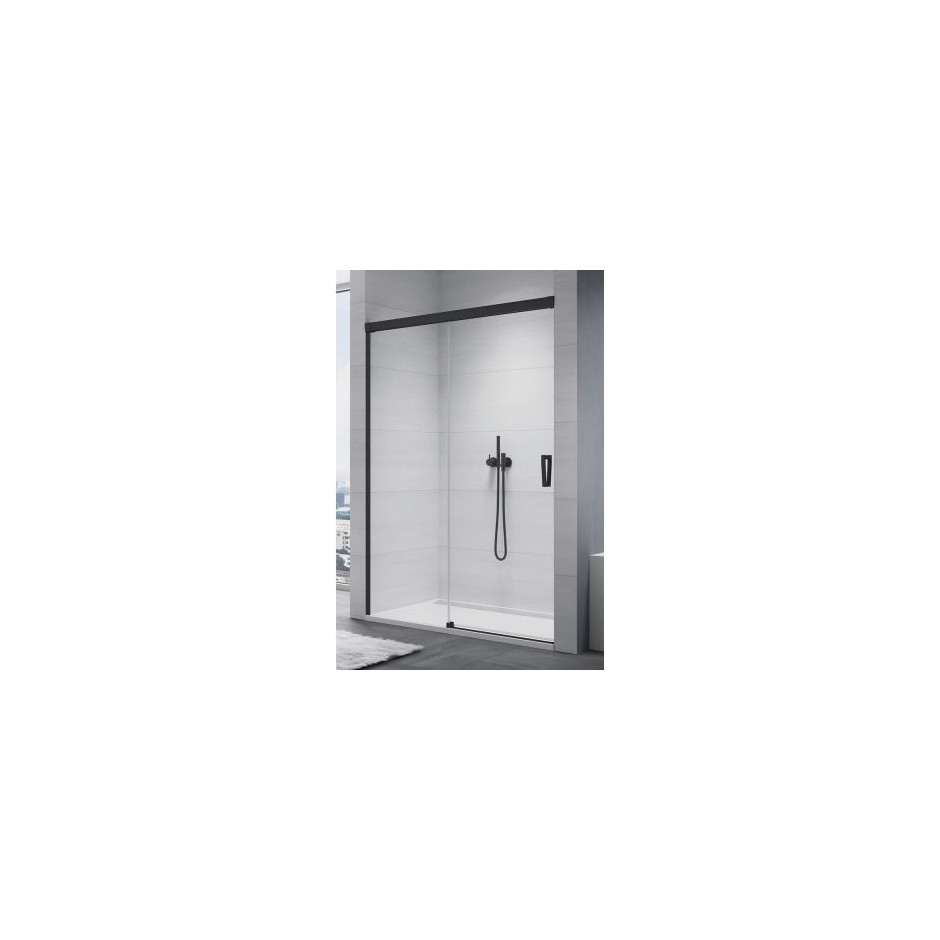 Sanswiss Cadura Drzwi Cas2 Lewe 1700X2000 Czarny Mat 07