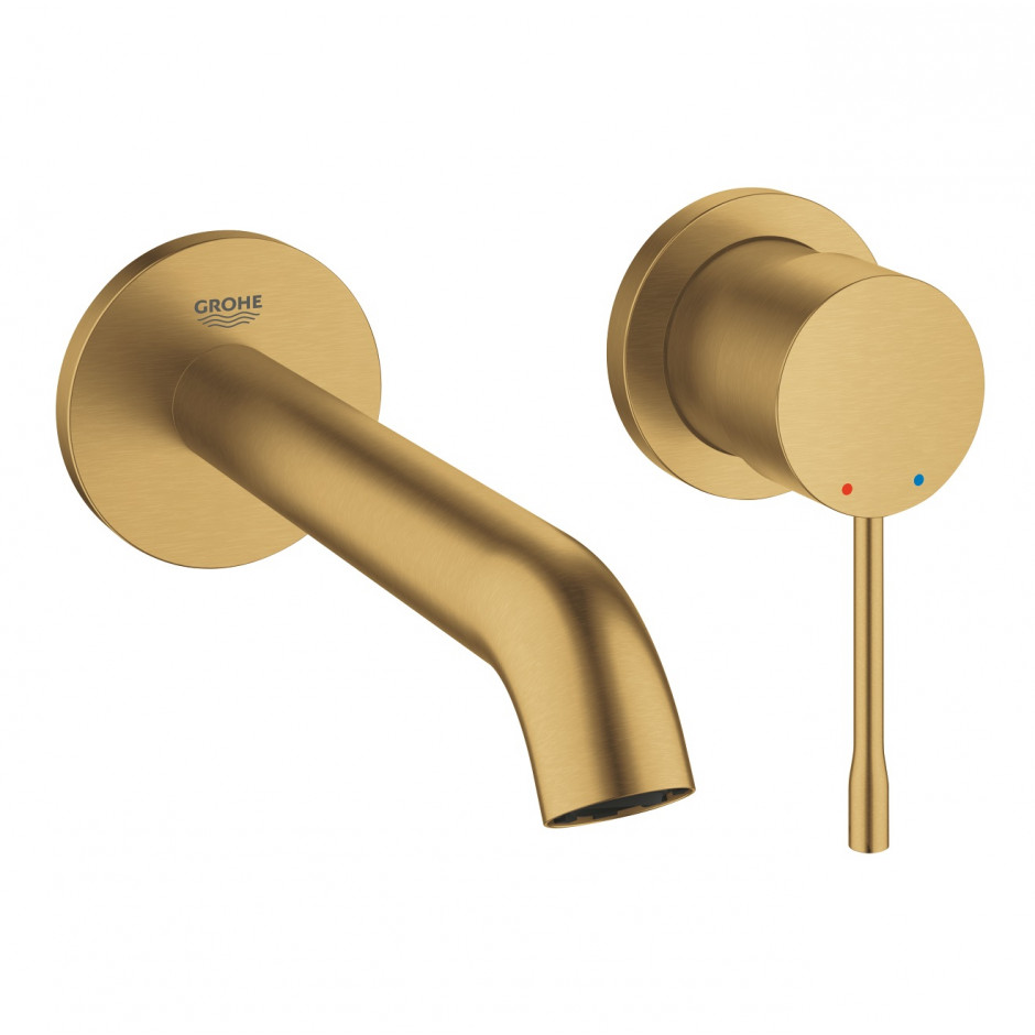Grohe Essence 2-otw. bateria umywalkowa rozm. M brushed cool sunrise