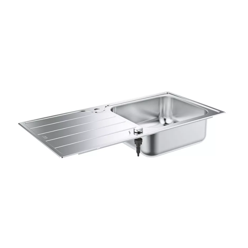 Grohe K500 zlewozmywak z ociekaczem 100 x 50 cm ze stali szlachetnej 