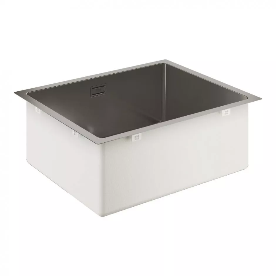 Grohe K700U Zlewozmywak wpuszczany/podblatowy 1-komorowy 55x45 cm Grohe StarLight brushed hard graphite