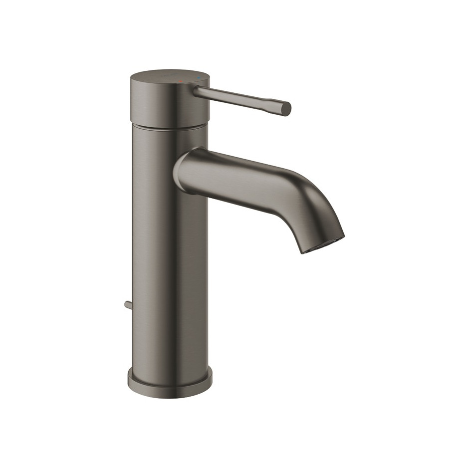 Grohe Essence Bateria umywalkowa S z cięgłem brushed hard graphite