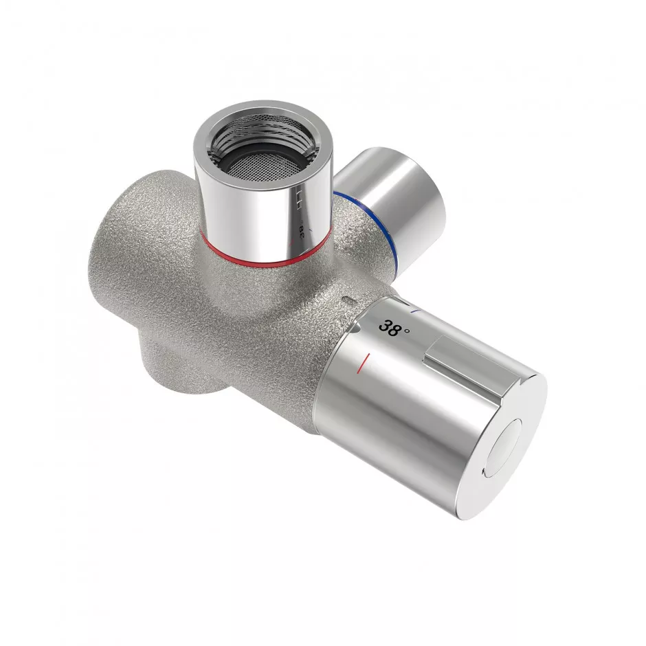 Tres termost zawór do podgrzewacza Filtry na wejściu wody Zawory jed Chrom