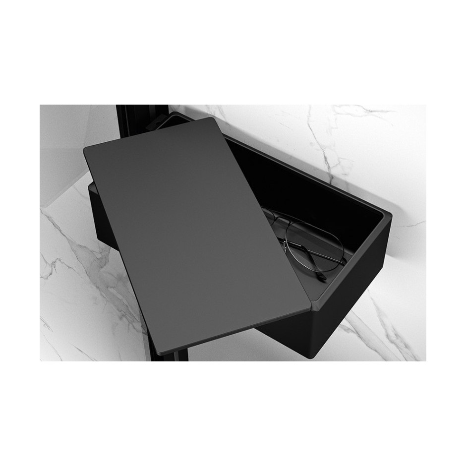 Huppe Select+ Drybox - Pudełko na akcesoria Black Edition