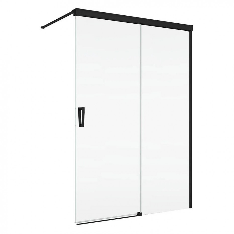 Sanswiss Cadura Walk-In Caw2 Prawe 1200X2000 Czarny Mat 07