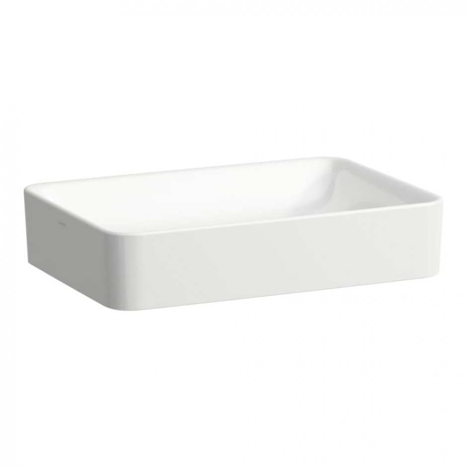 Laufen Pro S umywalka nablatowa 500 x 380 mmszlifowany spód i szkliwiony tył umywalkibez otwo