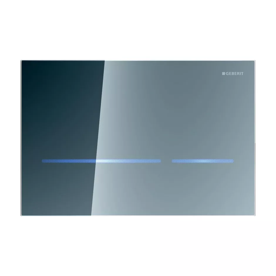 Geberit Elektroniczny zestaw uruchamiający WC Sigma80, 8cm(2016), szkło lustrzane