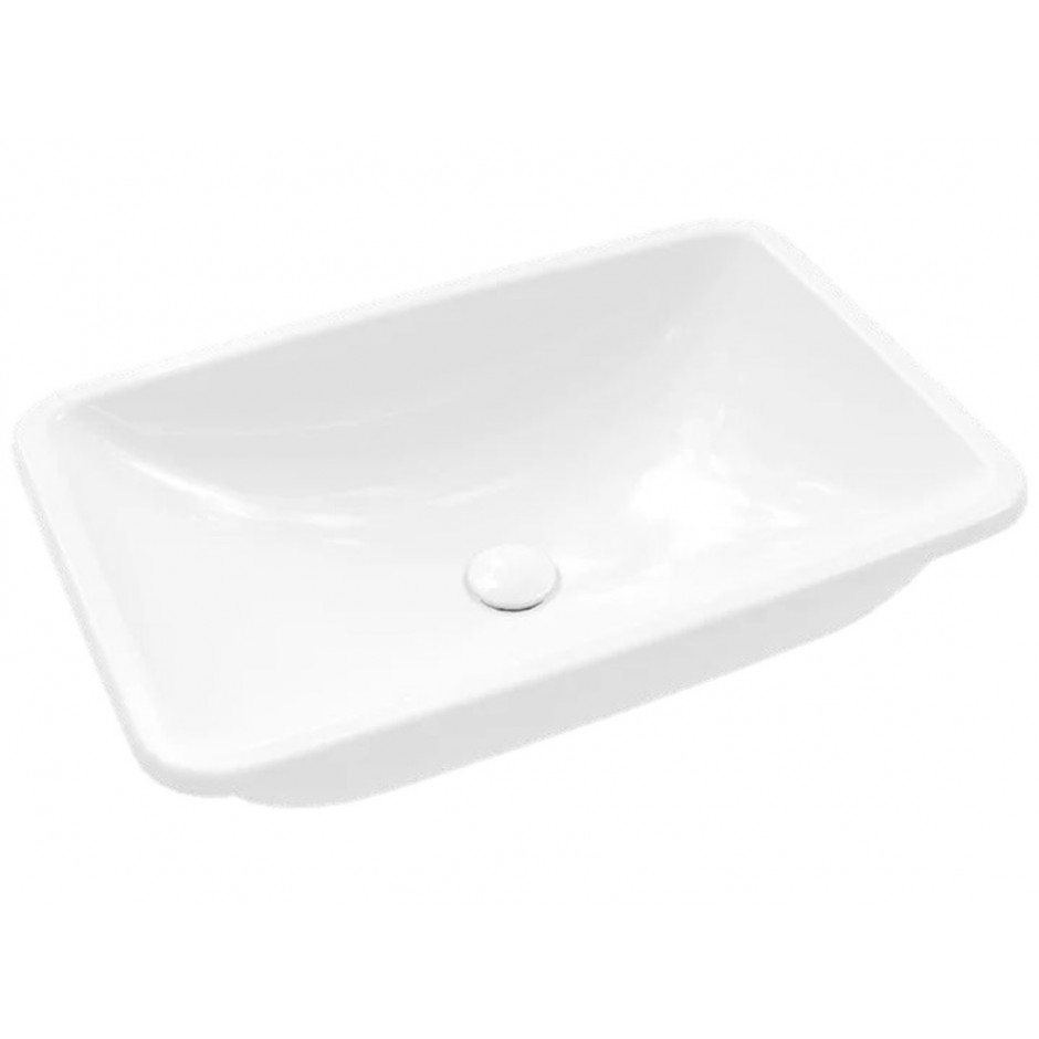 Villeroy & Boch Loop & Friends Umywalka podblatowa 615 x 380 mm Weiss Alpin CeramicPlus