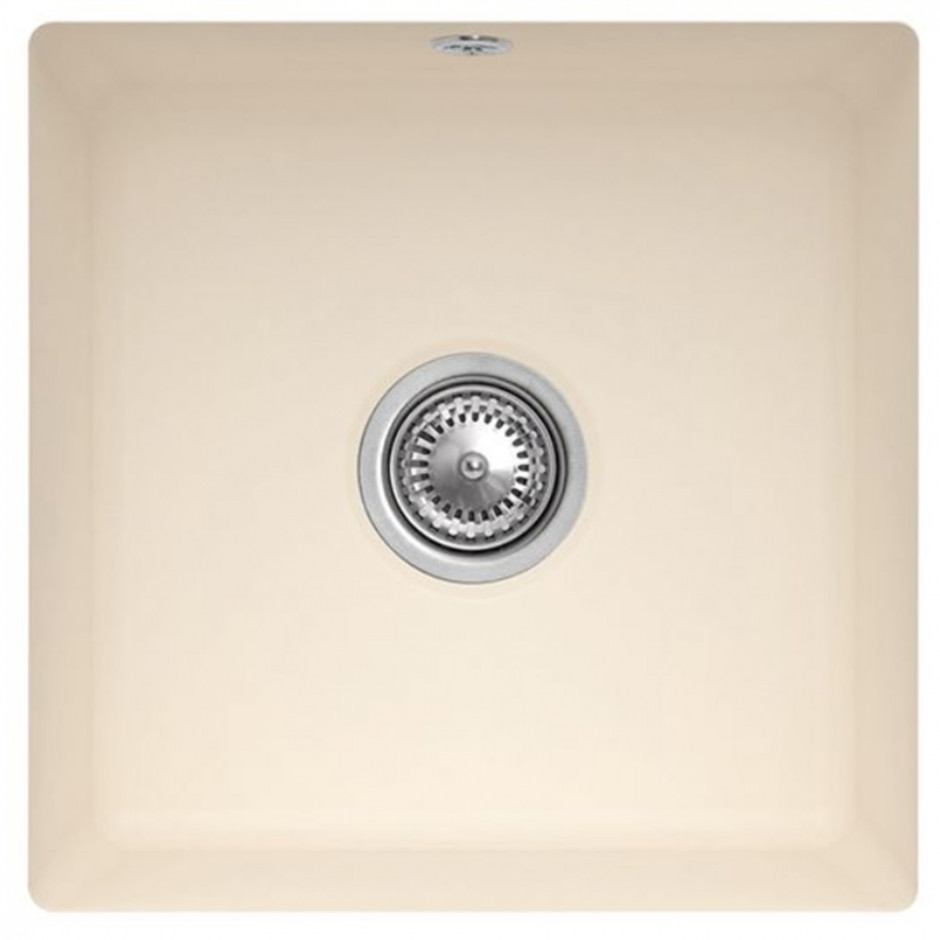 Villeroy & Boch Subway 50 SU zlewozmywak podblatoowy 440 x 440 x 214 mm Ivory CeramicPlus
