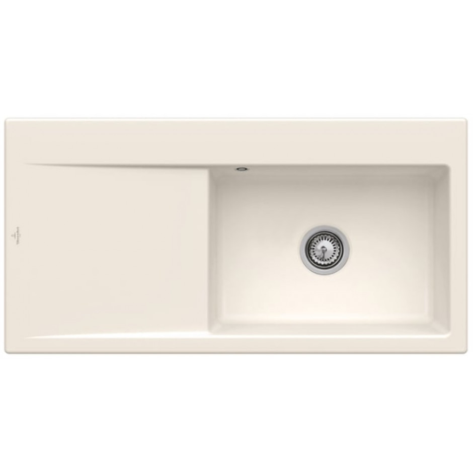 Villeroy & Boch Subway Style 60 zlewozmywak wbudowany 1000 x 510 x 220 mm Crema CeramicPlus